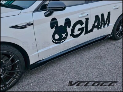 Side Wing Splitters for Hyundai Sonata 2024+ by VELOCE Wing Type