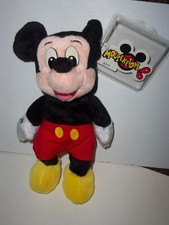 Disneyland Disney World Mouseketoys 8 Inch Mickey Mouse Bean Bag Plush