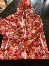 HUNTER girls Sz XS windbreaker hooded rain jacket