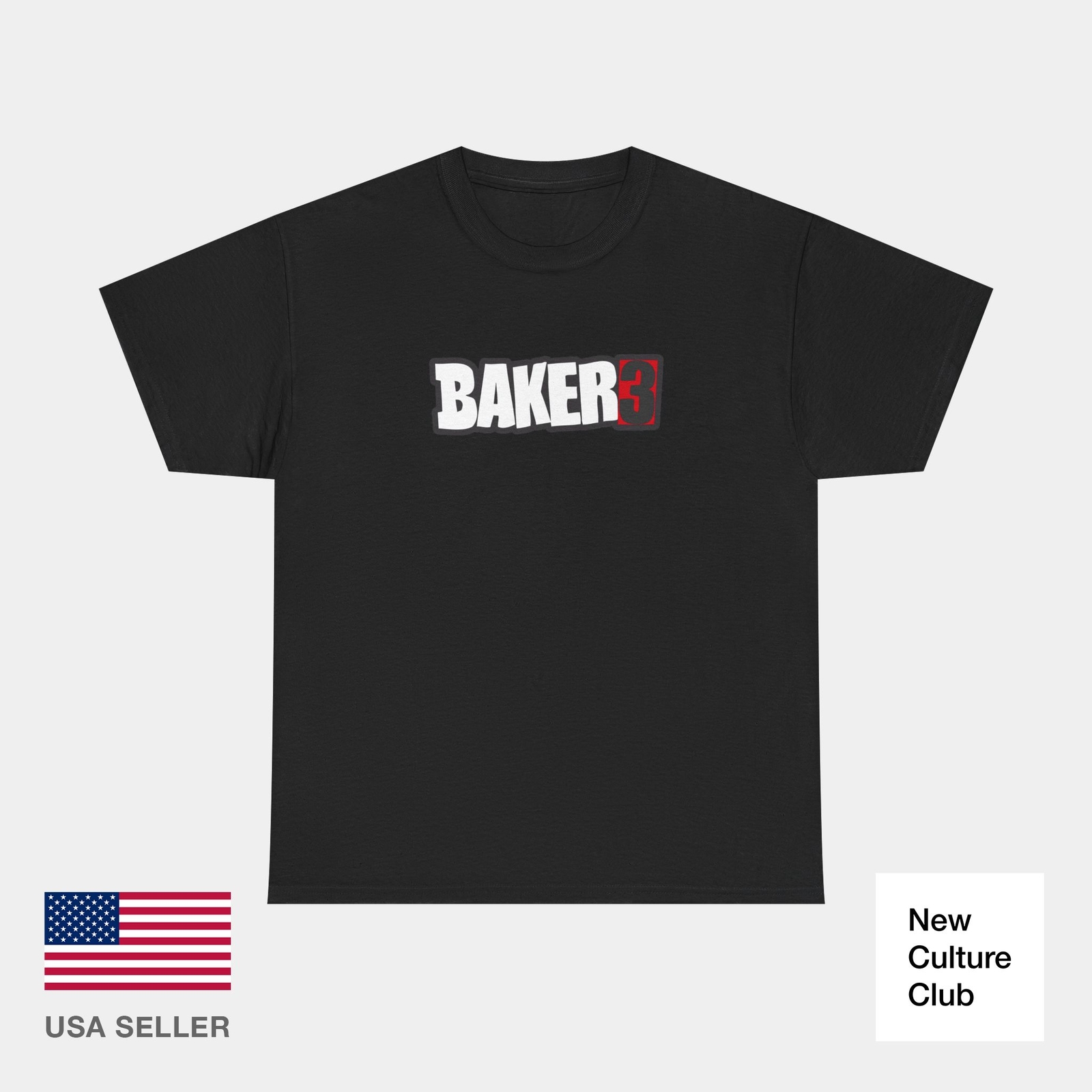 S Vintage Logo Video Classic Skate Tshirt Print