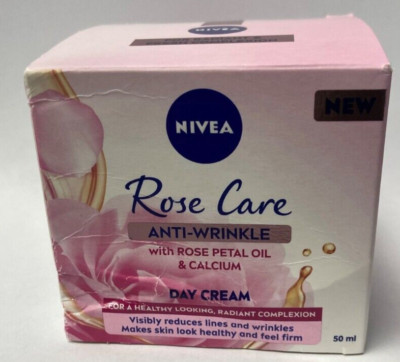 Nivea Rose Care Anti-Wrinkle  With Rose Petal Oil & Calcium Day Cream 1.7 fl oz