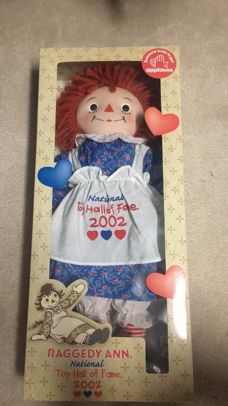 Raggedy Ann Doll National Toy Hall of Fame 2002