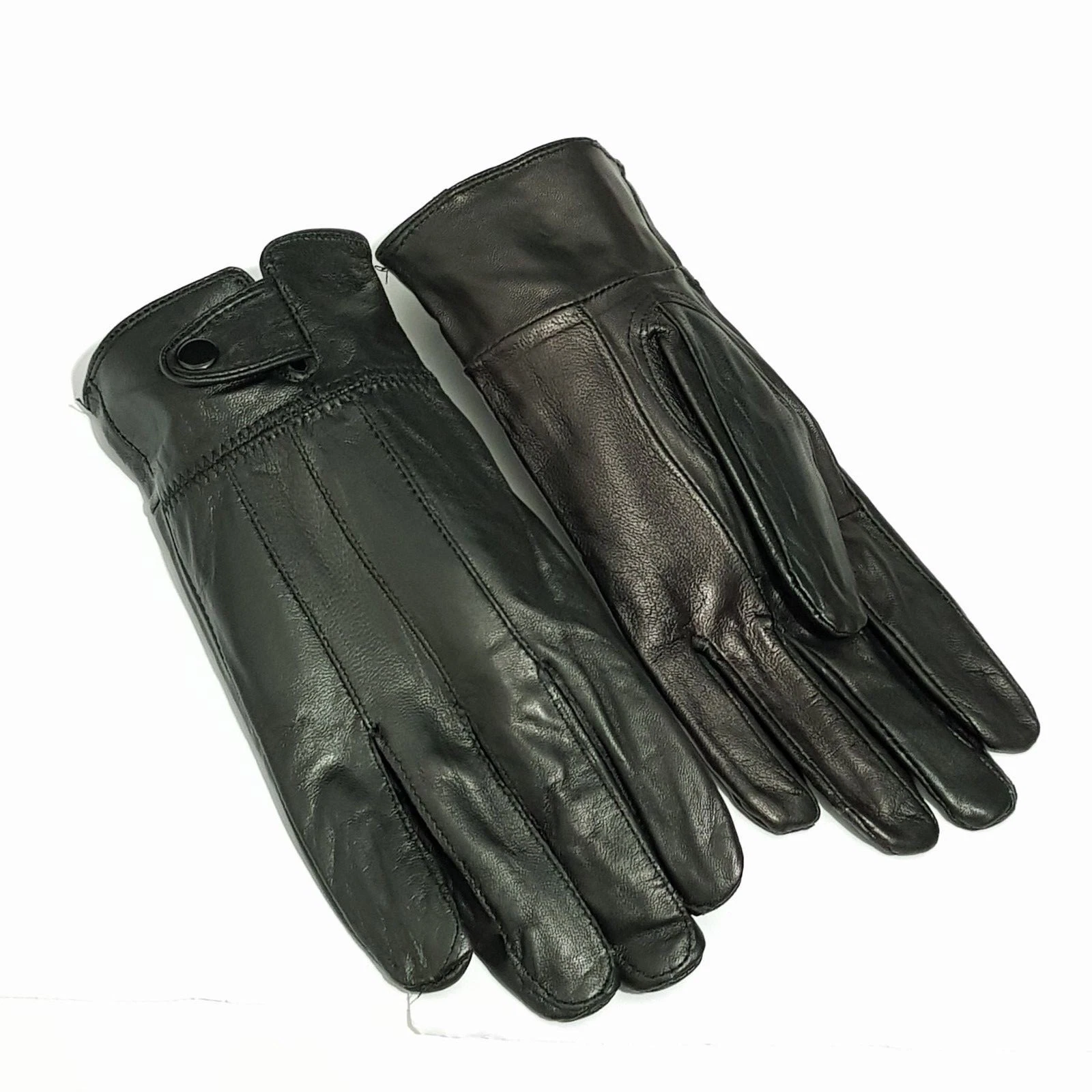 Genuine Leather Winter Gloves For Men Size L Leather Gloves Men's Gloves