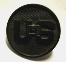 WW1 US Army "USR"  Army Enlisted Collar Disk - Reserve   -  SB