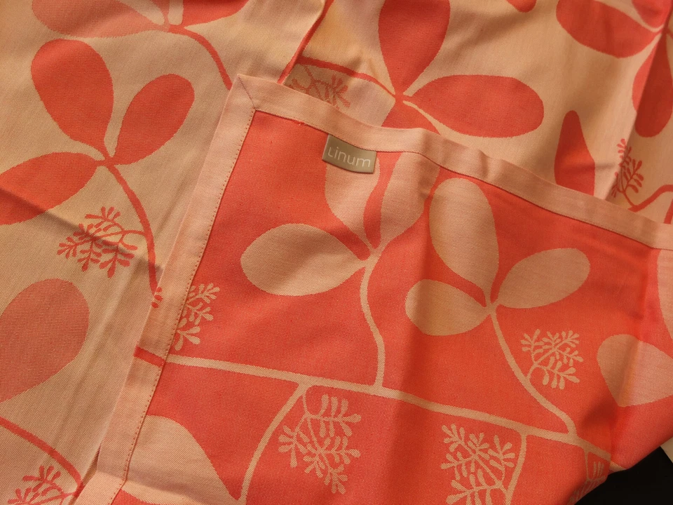 * LINUM FANNY Tischdecke ca. 100 x 100 NEU Rosa - Bild 4 von 4