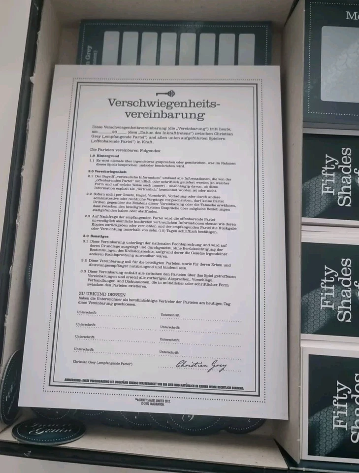 Fifty Shades of Grey Partyspiel Brettspiel Spiel Erotik Erwachsene - Bild 3 von 4