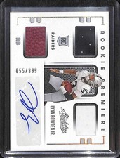 2020 Panini Absolute Rookie Premiere Patch AUTO Lynn Bowden Jr /399