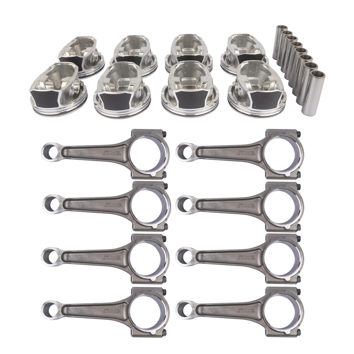 Pistons Connecting Rods Kit For 0914 Ram 1500 2500 3500 5.7L Hemi 53021538AD eBay