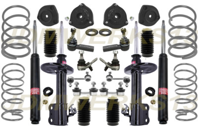 SUSPENSION REBUILD KIT KYB SHOCKS STAGG LOWERING SPRINGS TOYOTA CELICA 90 -92 93