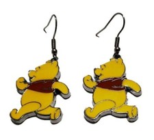 Winnie The Pooh Cartoon Characters French Wire Earrings