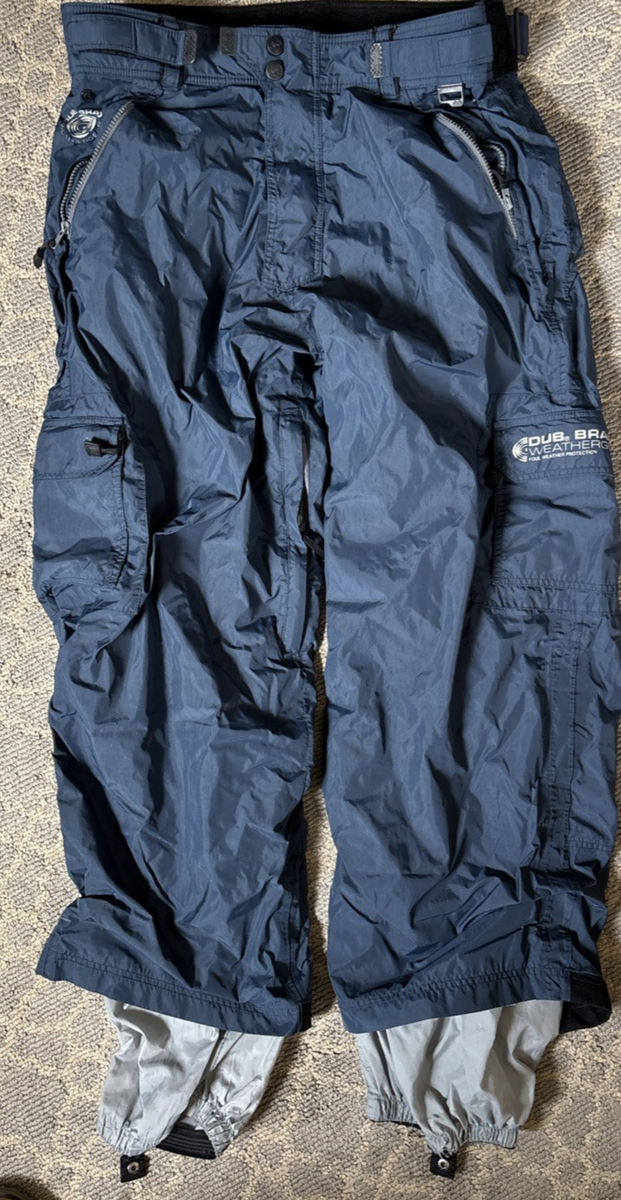 Dub Brand Weather Gear XL Blue Pants Oscillator Series Dubtex