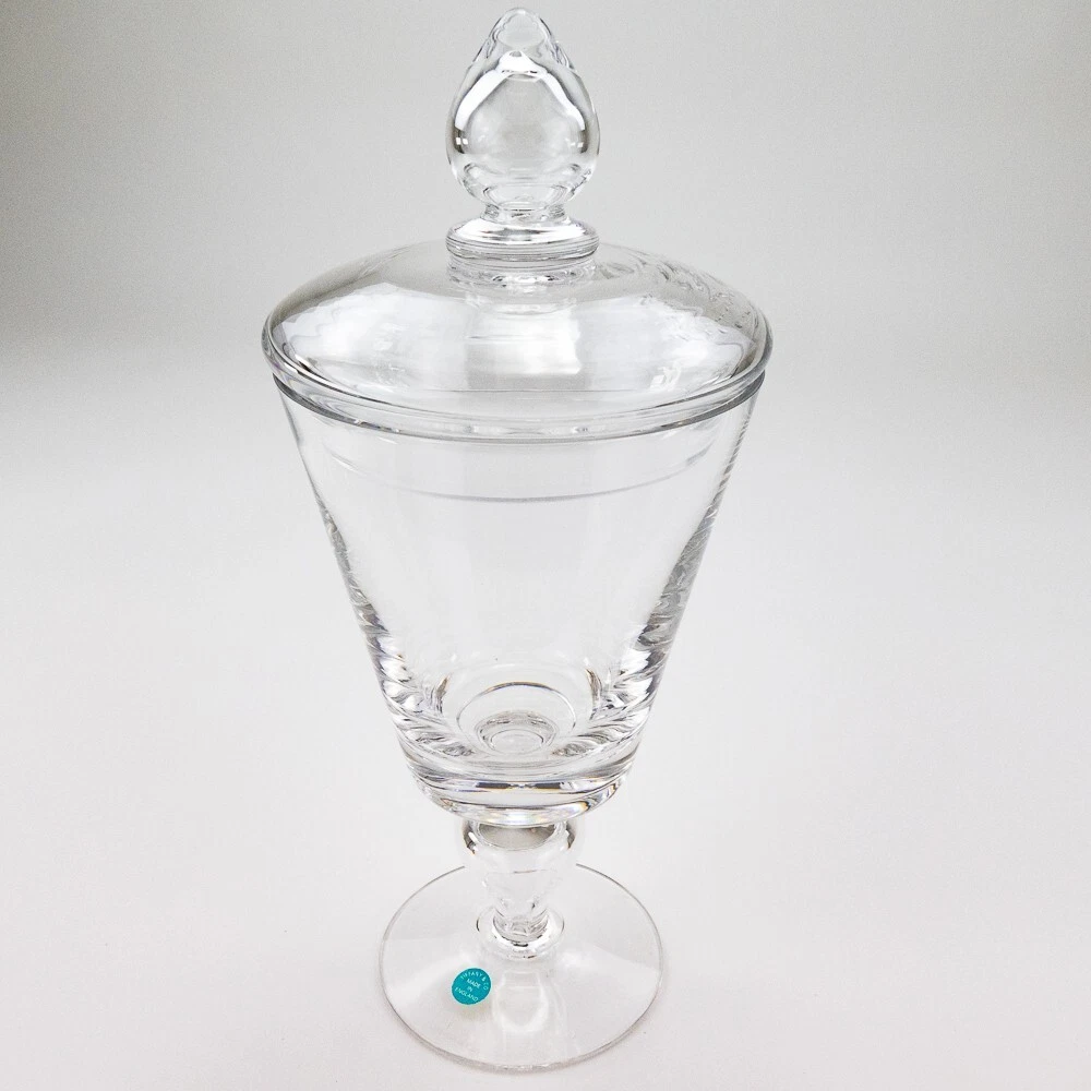 Tiffany & Co.   Beautiful Lead Crystal Britannia Cup Award   12"