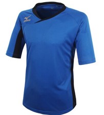 Mizuno Men GAME T-Shirts Jersey Training Blue Top Tee Casual Shirt P2MA501126