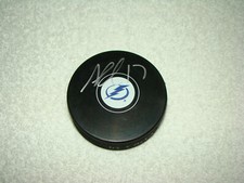 Alex Killorn Hand Signed Tampa Bay Lightning Puck NHL Hockey Autograph Signature