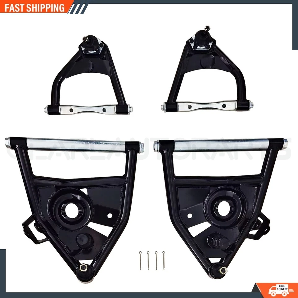 For 1963-1970 Chevrolet / GMC C10 Tubular Control Arms Set of 4 Upper And Lower - Imagem 4 de 4