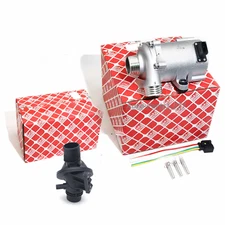 FEBI Electric Water Pump with Thermostat Kit For BMW 328i 528i 530xi 525xi X3 X5