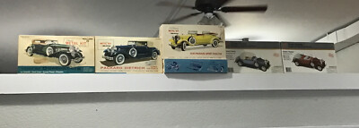 VINTAGE HUBLEY METAL KIT(s) * Ford Chevy Packard Duesenberg - UNASSEMBLED w/ Box
