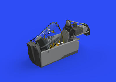 Eduard Models 1/48 Aircraft- P38F Cockpit for TAM Photo-Etch & Resin EDU648544