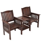 <!--F#f_0-->Gardeon Wooden Garden Bench Seat Table Loveseat Outdoor Patio Furniture Park<!--F/-->