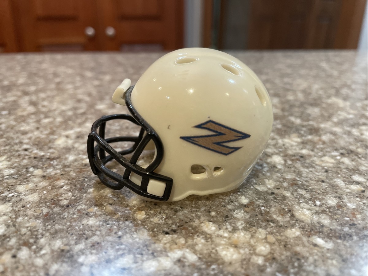 akron zips football white z helmet Akron Zips White Z pocket football helmet