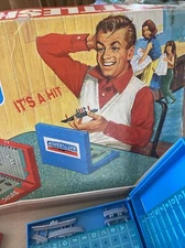 Milton Bradley 1967 Battleship Game Complete Instructions On The Lid. Used