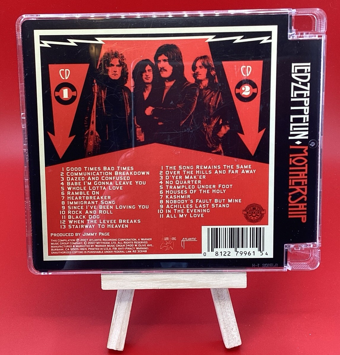 Mothership by Led Zeppelin (CD, 2007, Remastered, Super Jewel Box) Mothership by Led Zeppelin (CD, 2007, Remastered, Super Jewel Box)