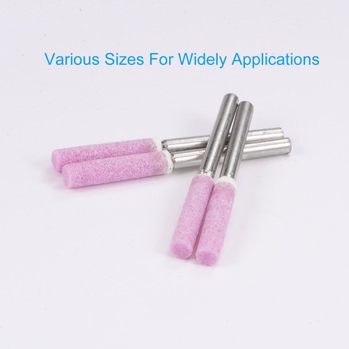 3-Size Diamond Chainsaw Sharpener Sharpening Stone Grinding File Pink 18pcs - Picture 4 of 6