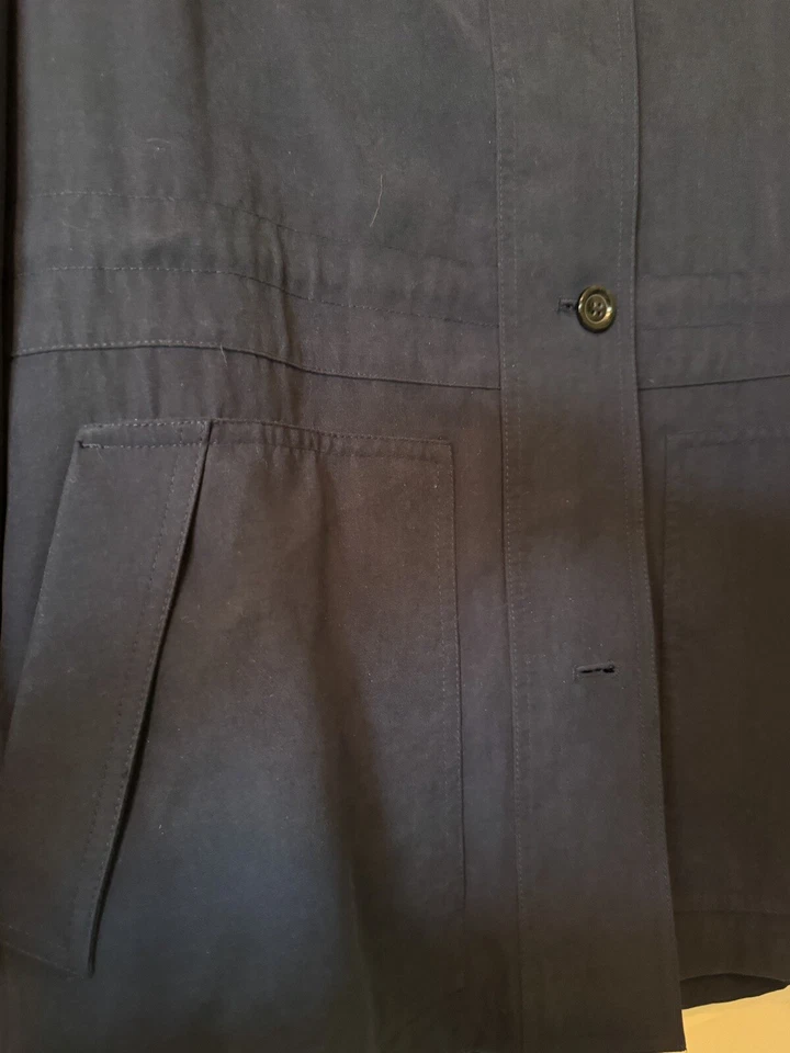 Woman's Galaxy Jacket Zip Out Lining Hood, Size S, Navy Blue - Image 2 of 4