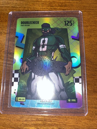 2024 Bo Jackson Battle Arena DOUBLECHECK AARON RODGERS 80s Rad Parallel Steel