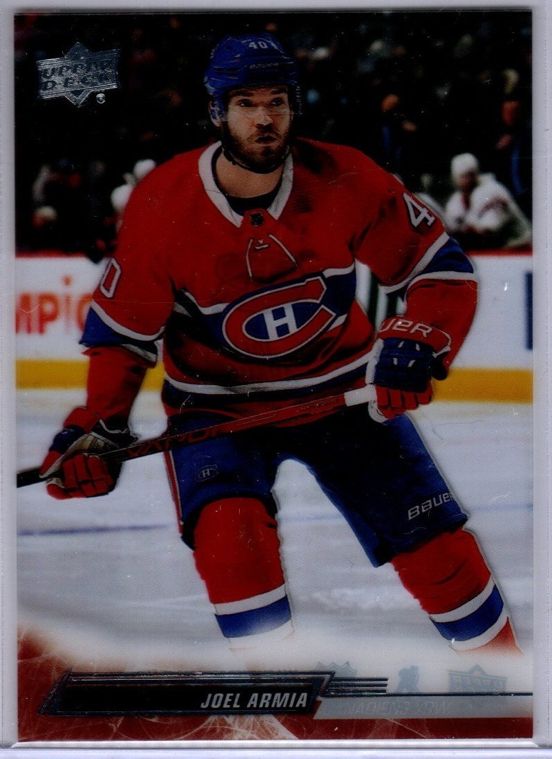 2022-23 Upper Deck Series 1 Joel Armia Clear Cut Card # 94
