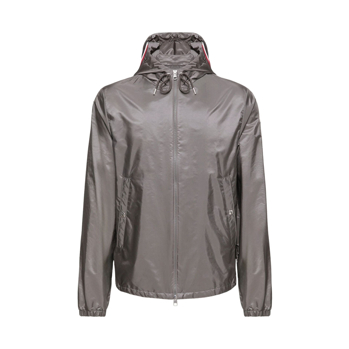 Moncler Grimpeurs Hooded Windbreaker Gray 26SS