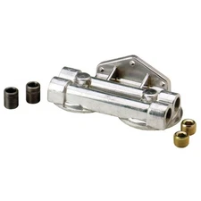 Perma-Cool 1221; Remote Filter Bracket Dual Filter 3/4-16, Aluminum