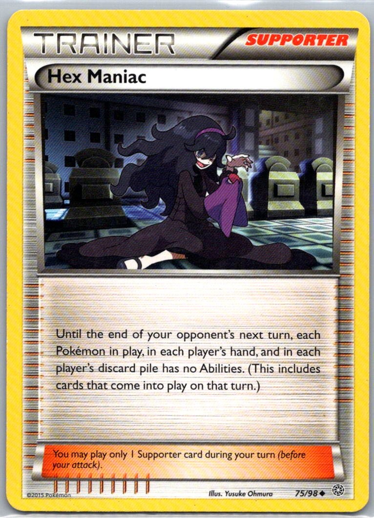 Pokemon TCG Hex Maniac 75/98 Ancient Origins LP
