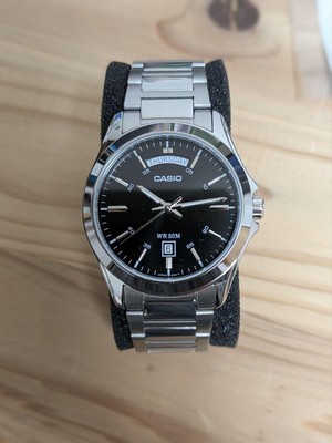 Casio Quartz Watch Wr50M Black | eBay