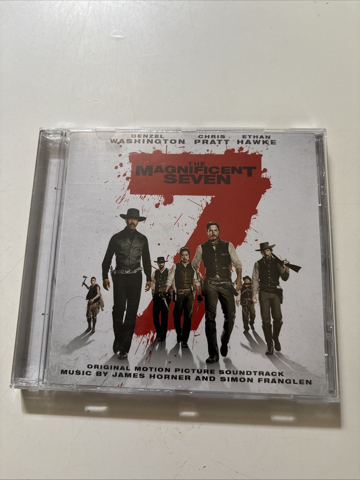 THE MAGNIFICENT SEVEN James Horner Simon Franglen OST CD Die glorreichen Sieben
