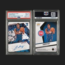 2022 Revolution Jaden Ivey RC Auto Chinese New Year PSA 9 /23