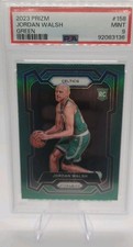 2023-24 Panini Prizm - Green Silver Prizm #158 Jordan Walsh (RC) - PSA 9 