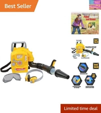 Battery-Powered Power Backpack Leaf Blower - Adjustable Tube & Accessories