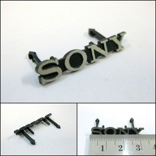 Genuine SONY Audio Equipment Badge Logo Emblem 4-Pin 30mm
