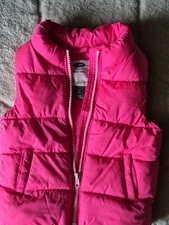 Old Navy Bright Hot Pink Puffer Vest for Kids