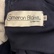 Cameron Blake by Mon Cheri Silk Beaded Mother of the Bride Dress Size 18