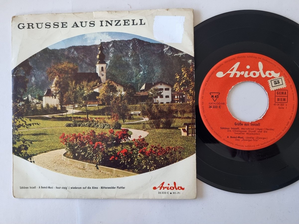 Die Chiemgauer Dirndl u.a. - Grüsse aus Inzell/ Innzell 7'' Vinyl