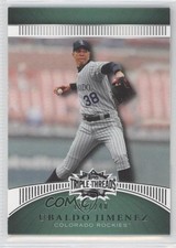 2010 Topps Triple Threads Emerald 157/240 Ubaldo Jimenez #112 0s8