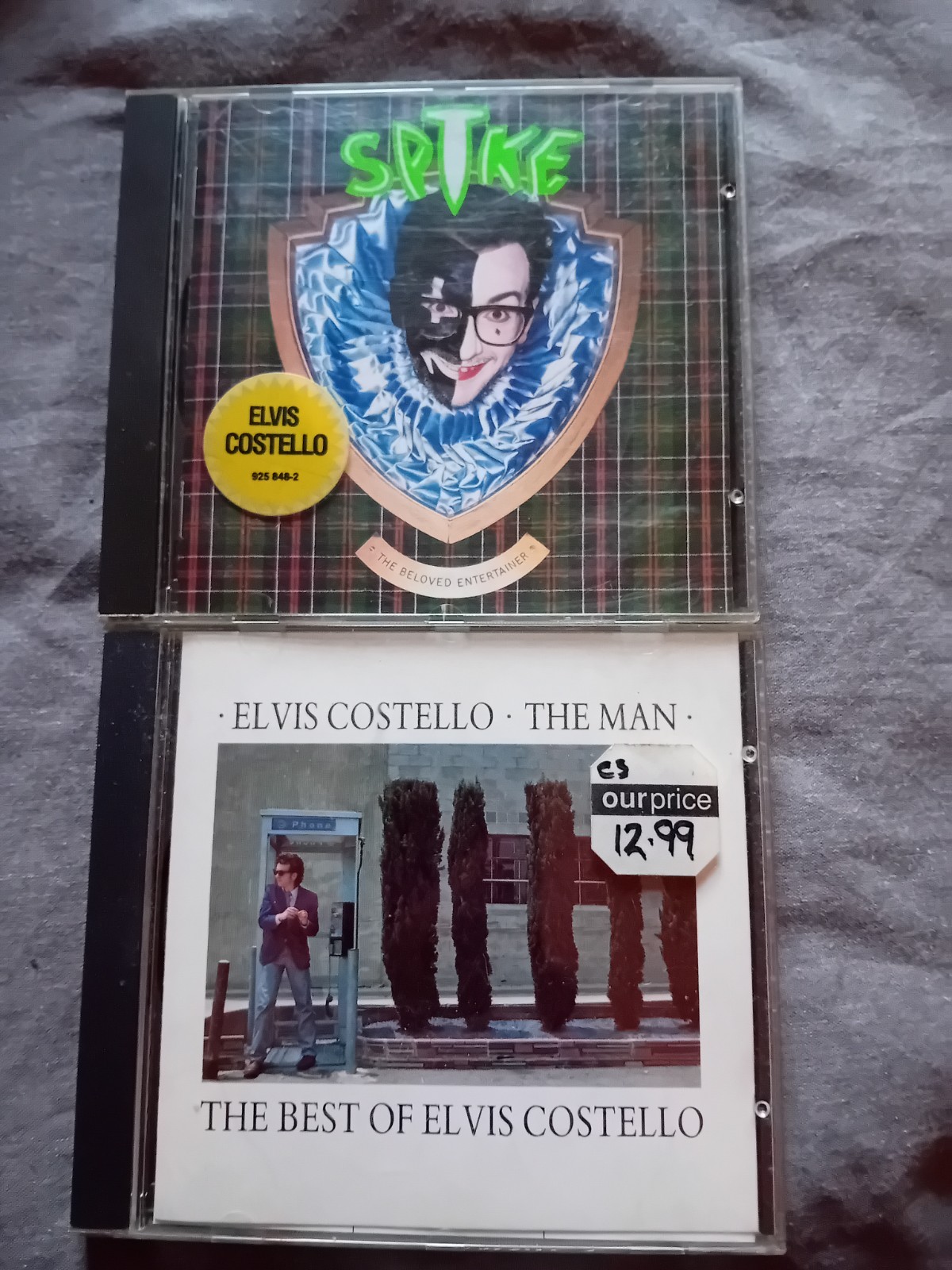 Elvis Costello - 2 x CD'S- Spike + The Man The Best Of Elvis Costello