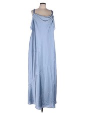 Show Me Your Mumu Women Blue Casual Dress 1X Plus