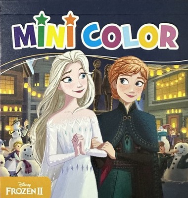 Disney FROZEN (2) Mini Malbuch für Kinder Ideal für Geburtstags Tüte  Anna& Elsa