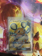 Pokémon TCG Dedenne GX Full Art Ultra Rare Holo Sm-Unbroken Bonds 195/214 EN on eBay