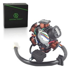 GY6 Stator,Magneto 6 Coil 5 Wire Alternating Current Copper Ignition Stator f...