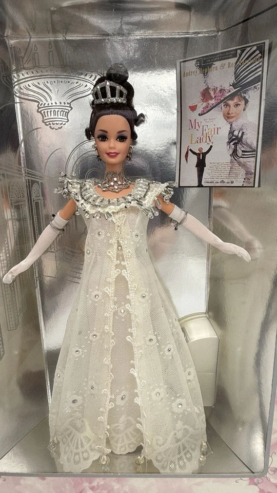 Muñeca Barbie como Eliza Doolittle en My Fair Lady Embassy Ball 1995 Mattel 15500 Foto 3 de 4