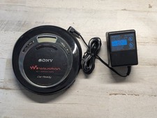 SONY D-EJ626CK CD Walkman Portable Player G-Protection w AC Power Adapter READ